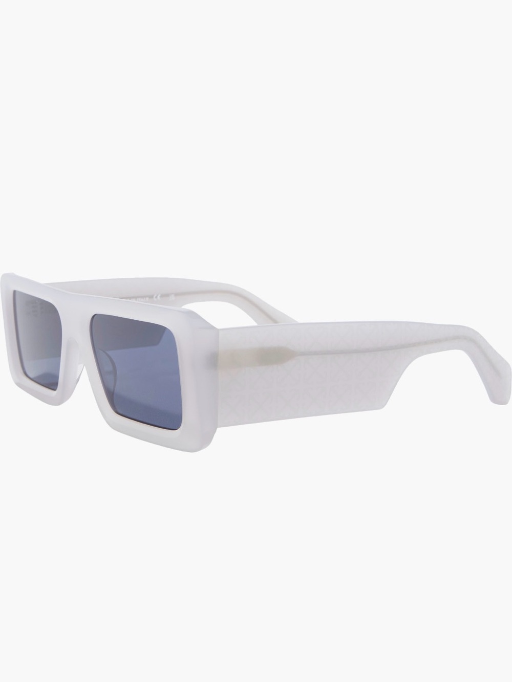 OFF-WHITE Unisex Light grey Square Sunglasses